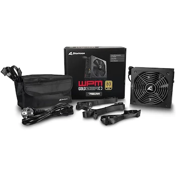 Imagen 3 de Sharkoon WPM Gold Zero 750W 80+ Gold ATX Negro