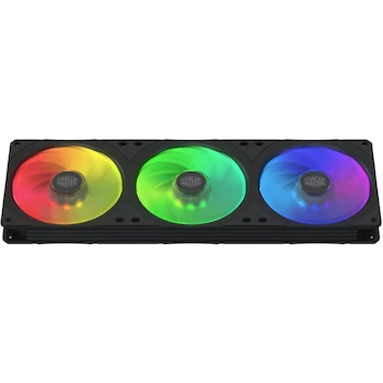 Imagen 3 de Cooler Master MasterFan SF360R ARGB Pack Triple Ventiladores 120 mm 360 mm Negro