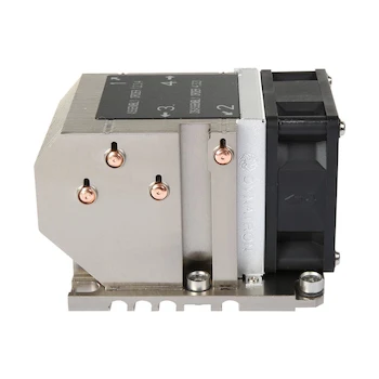 Imagen 5 de Dynatron B13 2U Enfriador de CPU Activo para Intel Socket FCLGA3647 Narrow ILM, Xeon Platinum/Gold/Silver/Bronze, Disipador de Aluminio con Heatpipes Integrados, Ventilador 60x60x25mm, Dimensiones 108x80x66mm, Peso 430g