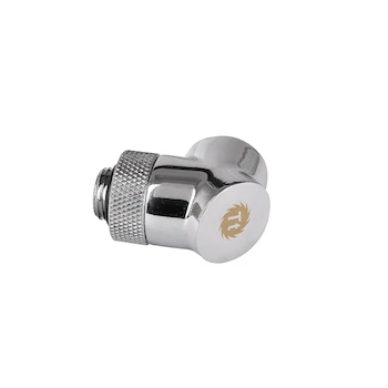 Imagen 2 de Thermaltake Pacific DIY LCS Cromo G1/4 Adaptador de 90 grados CL-W052-CU00SL-A