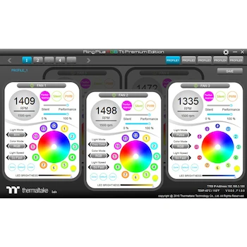 Imagen 5 de Thermaltake Riing Plus 14 RGB TT Premium Edition Ventilador de Carcasa/Radiador 140 mm LED RGB (Paquete de 3) Negro CL-F056-PL14SW-A