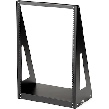 Imagen 5 de StarTech.com 2POSTRACK16 Rack Compacto de 2 Postes 16U Open Frame Heavy Duty Negro