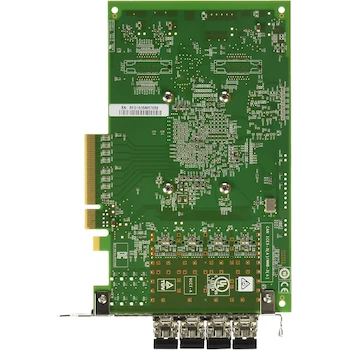 Imagen 2 de QLogic AZQLE2694-SR-CK Tarjeta de Fibra Óptica QLE2694-SR Enhanced Gen 5 Quad-Port 16Gb Fibre Channel HBA PCIe 3.0 x8 Verde