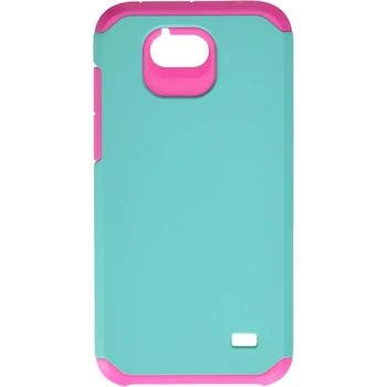 Imagen alusiva al producto Asmyna Carcasa para Teléfono Celular Compatible con ZTE Z812 Overture 2, ZTE Maven, ZTE Fanfare, Colores Verde, Rosa y Verde Azulado, Dimensiones 14 x 7.1 x 1.5 cm, Número de Parte AZTE812HPCSAAS349NP, ASIN B013RJWQUM