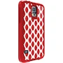 Miniatura de OtterBox My Symmetry Case for Samsung Galaxy S5 - Scarlet Crystal with Fan Red Graphic Insert