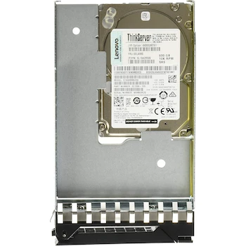 Imagen de referencia para Lenovo 4XB0G88761 600GB SAS 12Gb/s 10000 RPM 3.5" ThinkServer Gen 5 Enterprise Hot Swap HDD Bare Drive