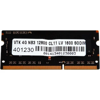 Imagen alusiva al producto VisionTek 4GB NB3-12800 DDR3L SODIMM Notebook Memory (900641)