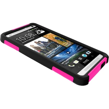Imagen 4 de Trident Aegis Funda para HTC One M7 Carcasa para Teléfono Móvil Negro Rosa (130 mm, 200 mm)