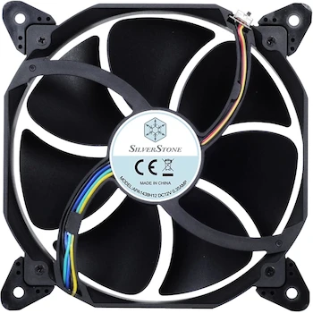 Imagen 3 de SilverStone Technology FHP141 - Ventilador 140mm x 38mm Negro para CPU Cooler y Cajas de Computadora (Montaje compatible 120mm)