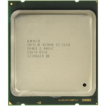 Imagen alusiva al producto Intel Xeon Eight-Core E5-2650 2.0GHz 20MB LGA2011 Processor Without Fan Retail BX80621E52650