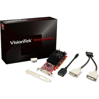 Imagen alusiva al producto VisionTek Radeon HD 6570 SFF 1GB DDR3 DMS59 (DVI-I, DVI-D, miniDP) Graphics Card 900463
