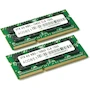 Miniatura de VisionTek Black Label 8GB (2x4GB) DDR3 1600MHz PC3-12800 CL9 204-Pin SODIMM Dual Channel Notebook Memory Kit Model 900455