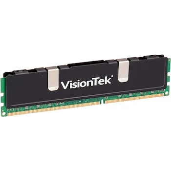 Imagen 3 de VisionTek 900385 4GB DDR3 1333 MHz PC3-10600 CL9 Low Profile Heat Spreader DIMM Desktop Memory