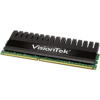 Imagen de referencia para VisionTek Black Label Series 4GB (1x4GB) DDR3-1600MHz PC3-12800 CL9 (9-9-9-24) 240-Pin DIMM SDRAM Desktop Memory Single Module with Extruded Heatsink Black Color Model 900393