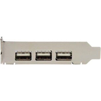 Imagen 2 de StarTech.com PEXUSB4DP Tarjeta PCI Express 4 Puertos USB 2.0 Low Profile con Bracket Estándar