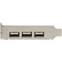 Miniatura de StarTech.com PEXUSB4DP Tarjeta PCI Express 4 Puertos USB 2.0 Low Profile con Bracket Estándar