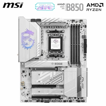 Imagen 2 de MSI MPG B850 Edge TI WiFi Motherboard ATX - AMD Ryzen 9000/8000/7000 Series AM5 Socket