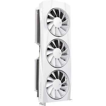 Imagen 2 de XFX Quicksilver AMD Radeon RX 9070 XT White Gaming Edition Graphics Card, 16 GB GDDR6 Memory, HDMI and 3x DisplayPort, AMD RDNA 4 Architecture, Model RX-97TQICKW9, ASIN B0DX16XMDN