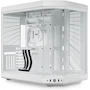 Miniatura de Hyte Y70 Funda para Juegos de Computadora Mid-Tower ATX de Vidrio Templado Panorámico de Doble Cámara con Cable Elevador PCIe 4.0 Incluido, Color Blanco Nieve, Modelo CS-HYTE-Y70-WW, Dimensiones 470x320x470 mm, Volumen 70.7 L, Serie Y70