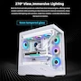 Miniatura de Lian Li Vector V100 White – ARGB ATX/mATX/ITX Mid-Tower Case with Clean Pro Gamer Style