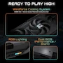 Miniatura de GIGABYTE Tarjeta gráfica AORUS Radeon RX 9070 XT Elite 16G, Modelo GV-R9070XTAORUS E-16GD, Serie AORUS Elite, PCIe 5.0, Memoria GDDR6 de 16 GB, Bus de memoria 256 bit, Tamaño 339 x 136 x 59 mm