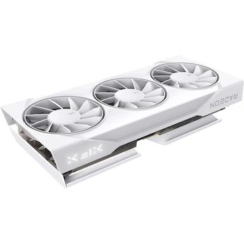 Imagen 3 de XFX Swift RX 9060 XT OC Triple Fan Gaming Edition Blanca 16GB GDDR6 (RX-96TS316W7)