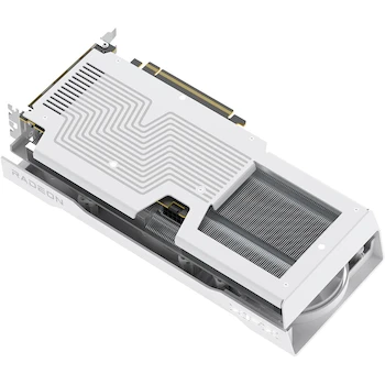 Imagen 4 de XFX Swift RX 9060 XT OC Triple Fan Gaming Edition Blanca 16GB GDDR6 (RX-96TS316W7)