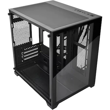 Imagen 2 de Stylos Gabinete Gamer CXi2 Micro ATX Mini Torre 3 Fan Cristal Templado RGB Negro XZGAMC2B