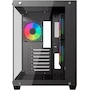 Miniatura de Stylos Gabinete Gamer CXi2 Micro ATX Mini Torre 3 Fan Cristal Templado RGB Negro XZGAMC2B