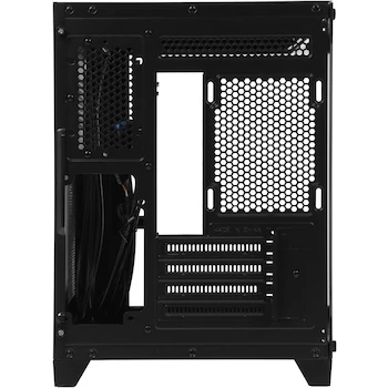 Imagen 4 de Stylos Gabinete Gamer CXi2 Micro ATX Mini Torre 3 Fan Cristal Templado RGB Negro XZGAMC2B