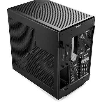 Imagen 3 de HYTE Y60 - Funda para Juegos de Computadora ATX Torre Mediana de Vidrio Templado, Negro, Modelo CS-HYTE-Y60-B, Serie Y60, Dimensiones 45,59x28,5x46,2 cm, Peso 11,6 kg, Soporte Placas Base ITX/mATX/ATX/EATX, PSU ATX hasta 235mm, GPU hasta 375x75mm