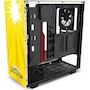 Miniatura de NZXT H510i Rivals My Hero Academia Limited Edition Compact ATX Mid-Tower Gabinete CA-H510I-MH-RV Amarillo/Negro con Panel de Vidrio Templado