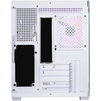 Imagen 4 de Gabinete Gamer GAMING NACEB Serie Starfall B Modelo NA-0636 Formato ATX Tipo Torre Color Blanco Dimensiones 43 x 43 x 34 cm Material Vidrio Templado