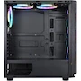 Miniatura de Stylos XZCGB03B Gabinete Básico para PC con Panel de Cristal Templado, 3 Ventiladores RGB de 120mm, Color Negro, Dimensiones 50x25x47 cm, Compatible con ATX/Micro ATX/Mini ITX, Capacidad 3x2.5" SSD y 2x3.5" HDD, 7 Ranuras PCI