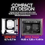 Miniatura de Cooler Master NR200P MAX V2 Mini-ITX Funda para PC, Modelo NR200PV2-MCNN85-SL0, Color Negro/Gris, Dimensiones 37.69 x 18.49 x 29.18 cm, Factor de Forma Mini-ITX, Serie NR200P MAX, Material Metal y Vidrio Templado