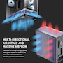 Miniatura de Antec C7 ARGB Black Mid-Tower E-ATX Case, RTX 40 GPU Support, 4 Ventiladores ARGB PWM Incluidos (3x120mm + 1x140mm), Paneles de Vidrio Templado Frontal y Lateral