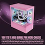 Miniatura de Thermaltake View 170 TG ARGB Micro Chasis m-ATX Bubble Pink con Panel de Vidrio Templado