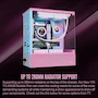 Miniatura de Thermaltake View 170 TG ARGB Micro Chasis m-ATX Bubble Pink con Panel de Vidrio Templado