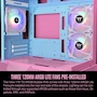 Miniatura de Thermaltake View 170 TG ARGB Micro Chasis m-ATX Bubble Pink con Panel de Vidrio Templado