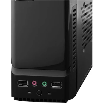 Imagen 5 de Gabinete Mini Torre Slim Acteck Atom GS240 Essential Series Micro ATX Mini ITX Negro con Fuente 450W + 2x USB 2.0 + 1 Ventilador