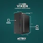 Miniatura de Acteck Gabinete Media Torre Viken GM434 / MAX MB ATX Fuente ATX 500 W / 2xUSB 2.0 + 1xFan / Panel Izq Cristal + Frente Solido RGB Vertical/Negro