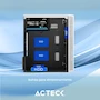 Miniatura de Acteck Gabinete Compacto Mini Torre Fuji GC470 MAX MB M-ATX Fuente ATX 500 W 2X USB 2.0 + 1x USB 3.0 2X Fan FRGB Panel Izq Acrilico Frente Mesh Blanco