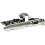 Miniatura de Tarjeta Serial PCI Express Manhattan 1 Puerto RS232 DB9 Negra Modelo 158152