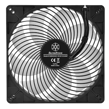 Imagen 2 de Silverstone Air Penetrator 184i ARGB Ventilador ARGB de Canal de Aire Alto Rendimiento 180 mm con Tecnología Shark Force Negro Modelo SST-AP184i-ARGB