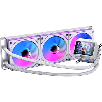Imagen 2 de Gaming Naceb - Boreal 360MM Sistema de Refrigeración Líquida - Blanco - NA-0657B