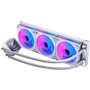 Miniatura de Naceb NA-0656B Boreal Enfriamiento Líquido AIO 360 mm con Pantalla Digital 3" 3 Ventiladores PWM ARGB Bomba Silenciosa Compatible Intel AMD Blanco