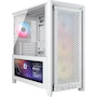 Miniatura de CORSAIR Frame 4000D LCD RS ARGB Chasis Modular ATX Semitorre – Pantalla Táctil LCD XENEON Edge, 4 Ventiladores RS120 ARGB PWM – Blanco