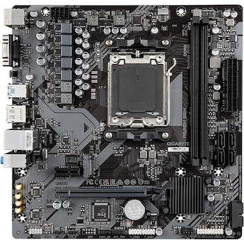 Imagen 2 de GIGABYTE A620M S2H Tarjeta Madre Micro ATX Socket AM5 Chipset AMD A620 Color Negro