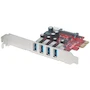 Miniatura de Manhattan AC-7235 Tarjeta USB 3.0 PCI Express 4 Puertos Corto-Bracket