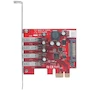 Miniatura de Manhattan AC-7235 Tarjeta USB 3.0 PCI Express 4 Puertos Corto-Bracket
